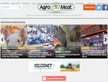 Tablet Screenshot of agromeat.com